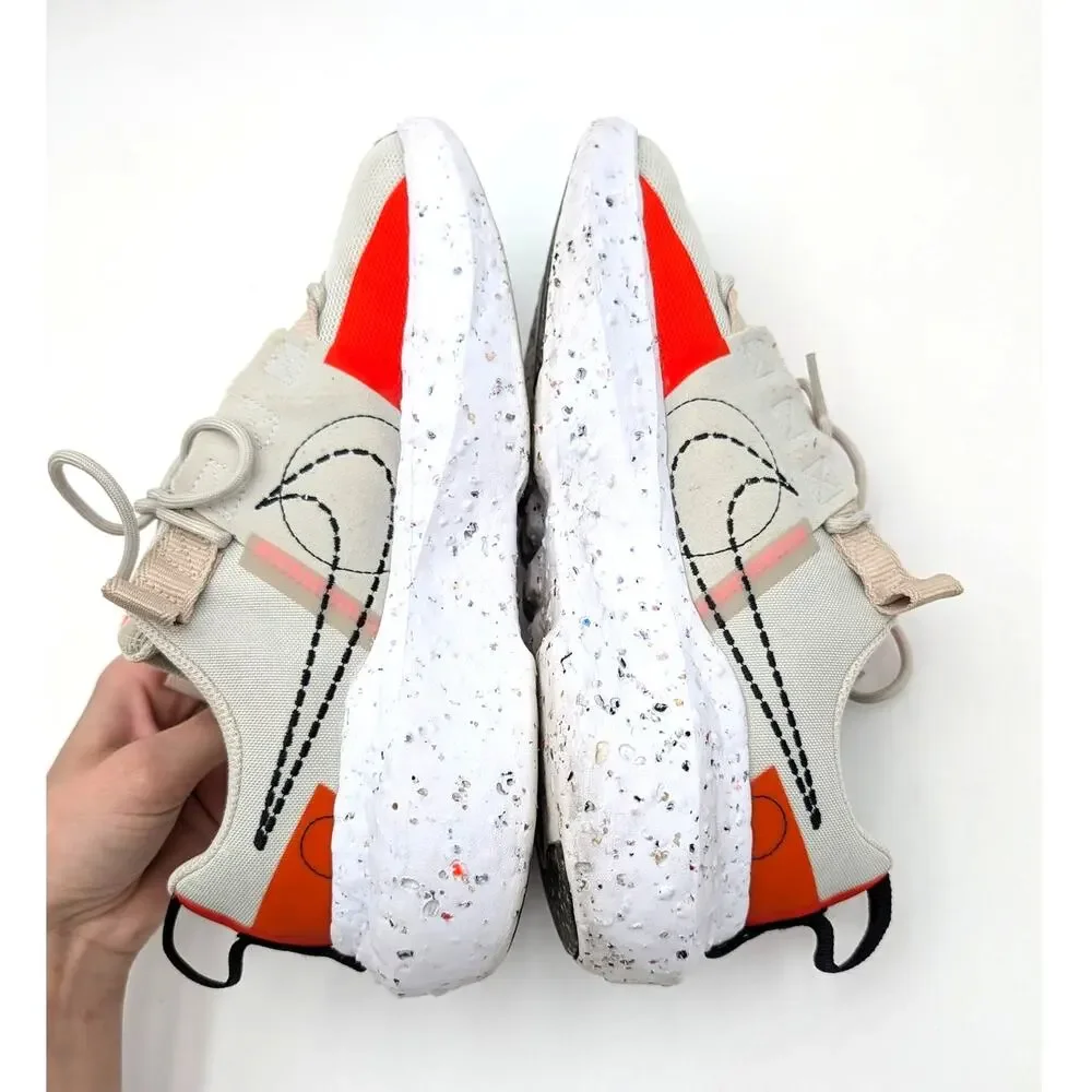 Nike Crater Impact Running Shoes Women's Light Bone/Bright Crimson Sz US9.5 EU41 - Picture 6 of 14